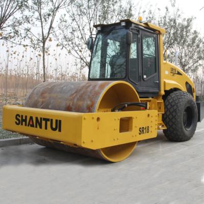 China SR18 Building Material Shops Shantui 18ton Road Roller Single Drum Vibratory Road Roller With Nice Price for sale