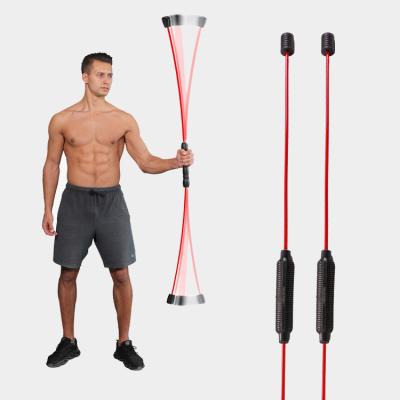 China Strengthen deep muscles; detachable flexi training stick fitn bar bodybuilding flexi-bar flexi bar strength bar gym equipment fitness multifunctional for sale