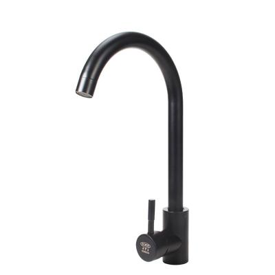 China Anti Scratch Black 304 Stainless Steel Kitchen Sink Faucet Drip Proof Thermostatic Faucets Kitchen Faucets for sale