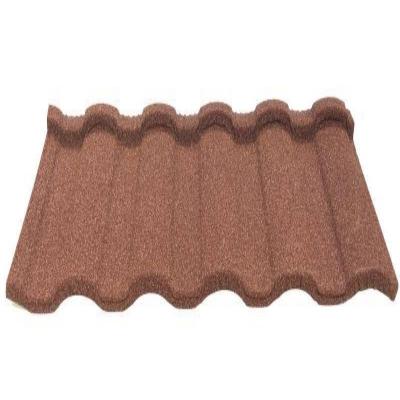 China Wind Resistant And UV Roman Insulation And Anticorrosive Roof Gutters Tiles Solid Color Metal High Quality Tiles for sale