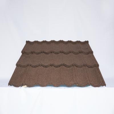 China Wind Resistant And UV High Quality Vintage Roof Gutters Factory Wholesale Brown Arch Tile for sale