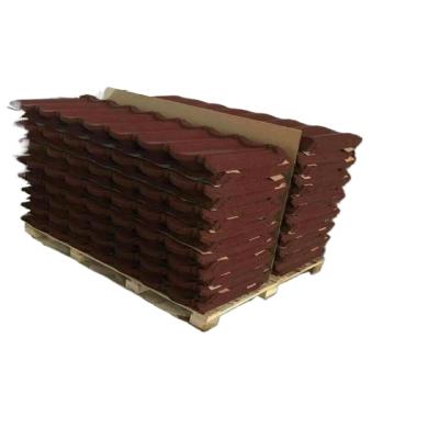 China Wind Resistant And UV Arc Tiles Elaborately Fabricate Metal Roofs To Curve Tile Roofs for sale