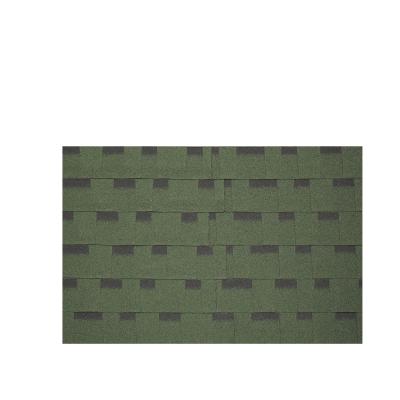 China EUROPEAN Light Green Fiberglass Asphalt Shingle For Roofing Tile for sale