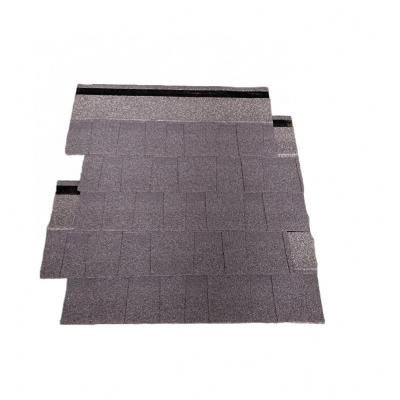 China Black Laminated Colored European Onyx Fiberglass Asphalt Shingle For Roof Tile for sale