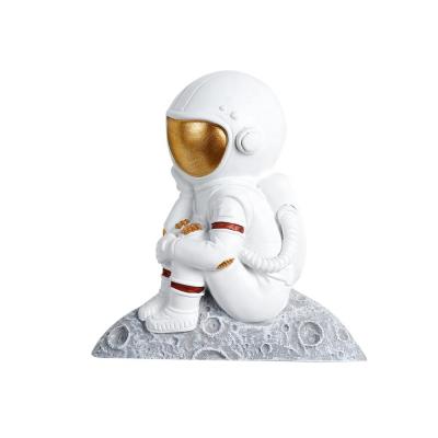 China Safe Cute Astronaut Design Switch Sticker Resin Switch Stickers For Home Wall Decoration 3D Switch Sticker for sale