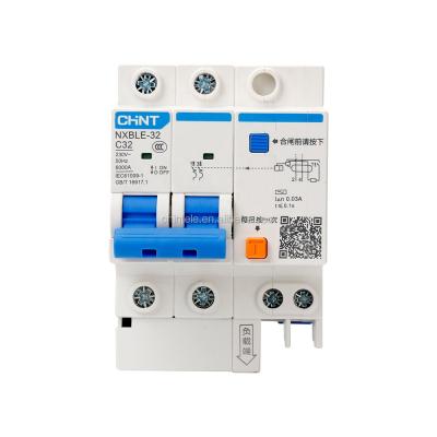 China China circuit breaker manufacturer sale CHINT professional rcd electrical circuit breakers switch NXBLE-32 2P for sale