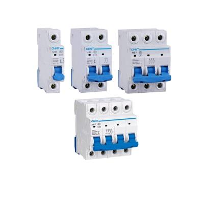 China High quality household CHINT mcb 1P/2P/3P/4P series electric mini circuit breaker for sale