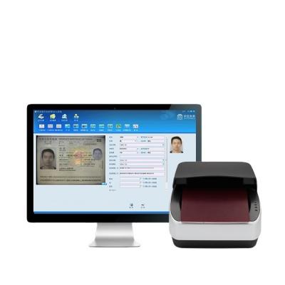 China Illumination ICAO Doc 9303 Passports Full-Page MRZ Passport Reader with RFID free SDK for sale