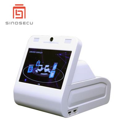 中国 USB 3.0 インターフェイス Sinosecu ID フェイススキャナーリーダーと OCR SDK 白黒 販売のため