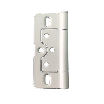 China Colored Non Mortise Steel White Door Hinge for sale