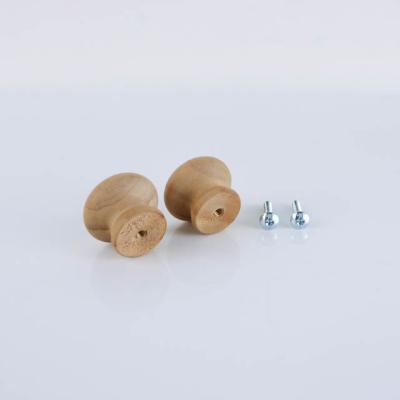 China Custom Convex Wood Cabinet Knob for sale