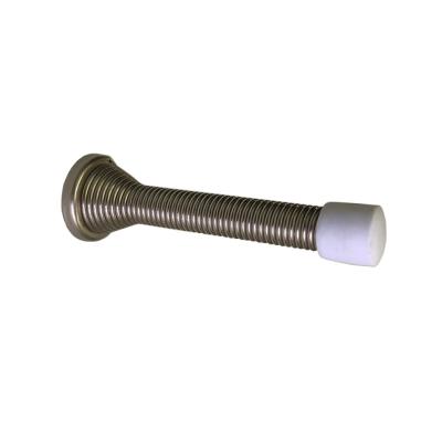 China Household Traditional Furniture Hardware Flexible Spring Door Stopper for sale