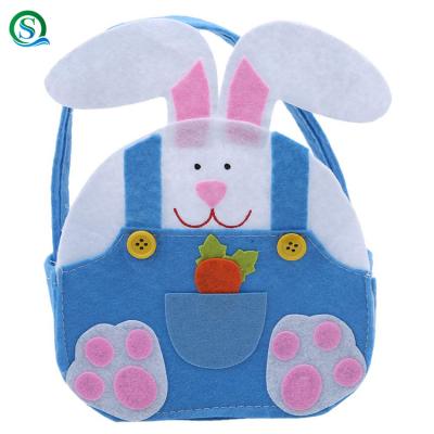 China Easter Easter Held Tote Cute Cartoon Bunny Candy Bag Egg Basket Party Goodie Gift Bags For Chocolate for sale