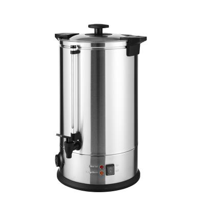 China Keep Hot 30l Tea Urn Electric Hot Water Boiler Price Stainless Steel Electric Water Urn Boiler For Hotel for sale