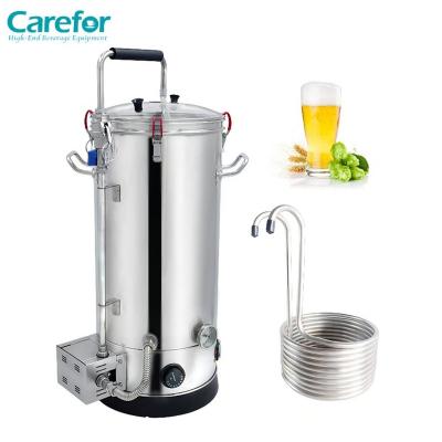 China 60l Stainless Steel Beer Brewing Equipment 30l Home Beer Brewing Tank-Material Temperature Control Beer Brewing Equipment For Home for sale