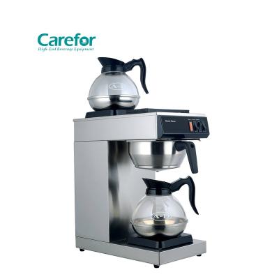 China Hotel 12 tazas coffee machine stainless steel smart coffee brewer machine electric drip coffee makers for sale for sale