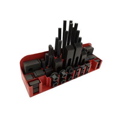 China Universal Luxury 58Pcs CNC Milling Machine Steel Clamping Kits For Machinery for sale