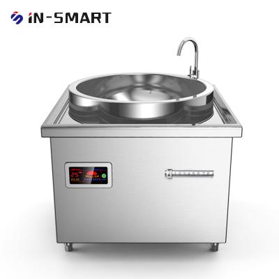 China Food Shop In-Smart Commercial electric stove, high-power beef and lamb soup pot for sale