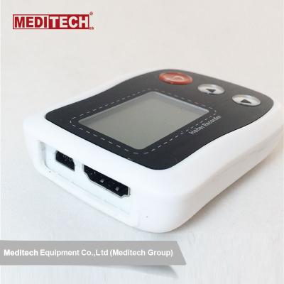 China Portable handheld lightweight holter ECG device with large capacity and very professional PC ECG software for sale