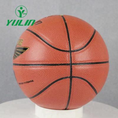 China wholesale price mens womens professional basketballs custom logo leather basketball gg7 indoor basketball ball for sale