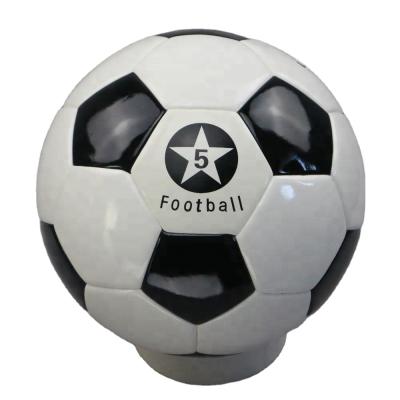 China Sports Grade Cheap Classic Design Standard Size 5 Pvc Football Machine Pitched Soccer Ball for sale