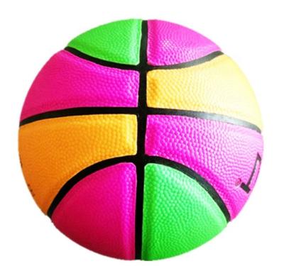 China Outdoor Sport Game Sports Goods Children Basketball #5 Leather Ball For Teenagers for sale