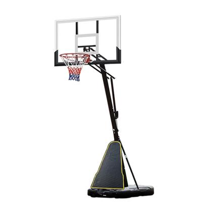 China Mini Standard Foldable Kids Basketball Hoop Stand Adjustable Basketball Court Outdoor Height Sports Equipment for sale