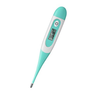 China Automatic Forehead Accuracy 0.1 Edible Silicone Soft Head Household Fever Thermometer for sale