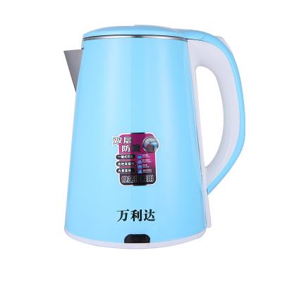 China 360 degree rotation double bottom - anti-ironing layer large capacity electric kettle automatically power off the kettle for sale