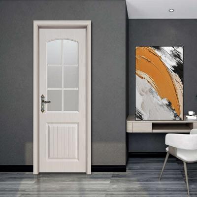 China Bosya Wpc Panel Interior Door Waterproof Pvc Door For Toilet for sale