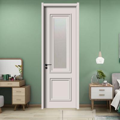 China Bosya Waterproof American Modern Interior Door Inside Home Bedroom Luxury Door Solid Wood Doors For Us for sale