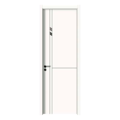 China Sound Insulation Bosya China Doors Quality Guaranteed Made In China Paint Balcony Door Bedroom Solid Wood Wood Door for sale