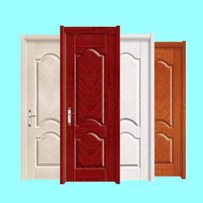 China Sound Insulation Bosya Factory Supply Modern Soundproof Door Spray Paint Melamine Free Wooden Door Laminated Door for sale