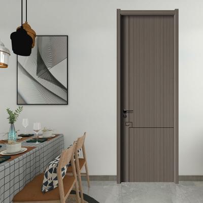 China Factory supply waterproof Bosya MDF 3d door wpc door limiting wpc wooden door with competitive price for sale