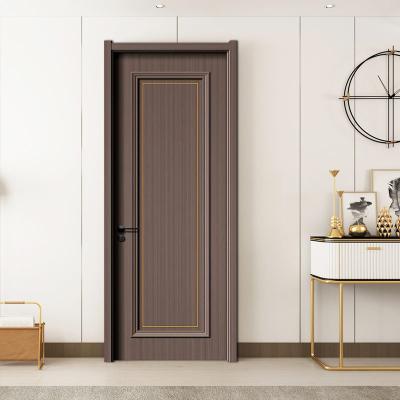 China Bosya Wpc Door Waterproof Factory Wholesale Price With Waterproof And Soundproof Wpc Door for sale