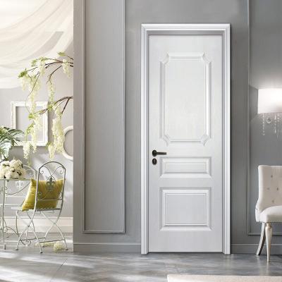 China Bosya China Supplier High Quality PVC Wpc Waterproof Door With Wpc Door Frame For Interior Door for sale