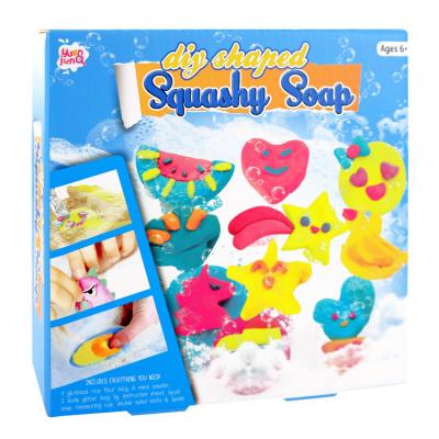 China Home Hotel Spa Moving Kids DIY Make Soap Set DIY Shaped Soft and Wet Soap Maker for sale