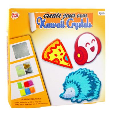 China Crystal Growing Science Experiment Educational Custom Kit for Kids Crystal Art for sale