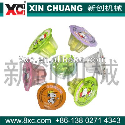 China Drink Shantou Xinchuang Jelly Cup Auto Packing Machine for sale