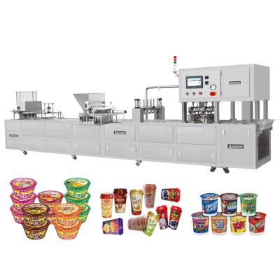 China WMF-6 Beverage Instant Noodle Bowl Full Auto Sealing Machine for sale