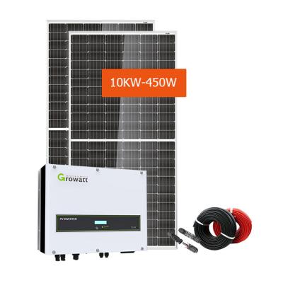 China Home Solar System On Grid Solar Systems 10Kva Solar System 10Kw Home for sale