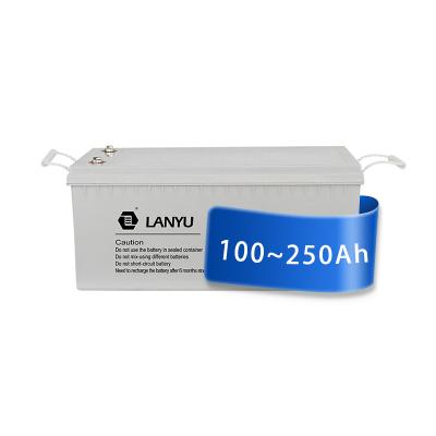 China 120Ah Gel Battery Panel 12V 250Ah Solar Gel Battery Lanyu 200Ah Battery Gel 100Ah 100~250Ah@10hr-rate for sale