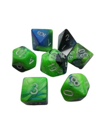 China Fashionable Custom Made High Quality Antistress Dice 10 Gem Dice Personalized Lateral for sale