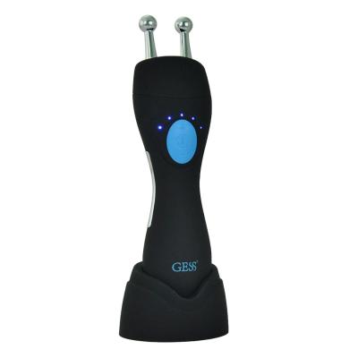 China GESS Mini EMS Hair Removal Electric Vibrator Face Massager Rechargeable Led Lift Massage Machine Face Massager for sale