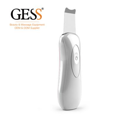 China GESSW197 Heating Professional DEEP CLEANSING Exfoliation Device Skin Scrubber for sale