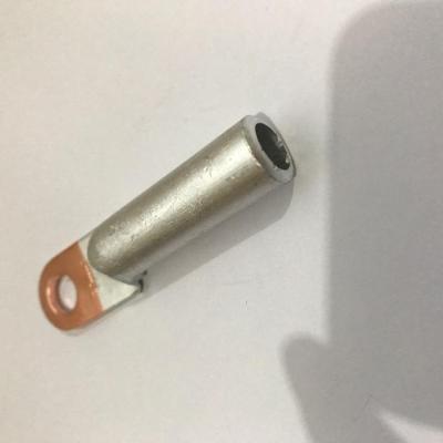 China Red Copper / Brass Type Bimetallic Aluminum Crimp DTL-2 Copper Cable Lugs for sale