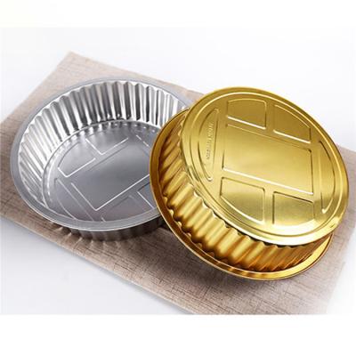 China Manufacturer Occasional Price Food Serving Tray Disposable Aluminum Foil Container with Lids for sale