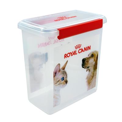 China High Quality Custom Stored Pet Food Storage Dog Cat Food Container Box for sale