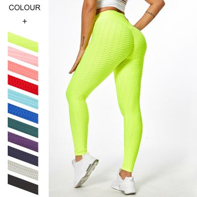 China 2021 New Fashion Thick Waist High Waist Antibacterial Yoga Gaiters Slim Pants for sale