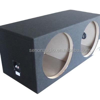 China No Double Box Subwoofer 15inch Double Enclosure 10inch Sealed Bass 12inch Double Box Design for sale